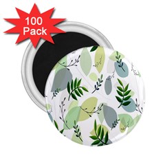 Leaves 2 25  Magnets (100 Pack)  by nateshop