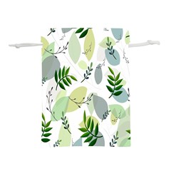 Leaves Lightweight Drawstring Pouch (l) by nateshop