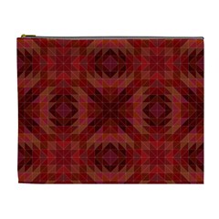 Maroon Cosmetic Bag (xl) by nateshop