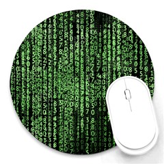 Matrix Round Mousepads by nateshop