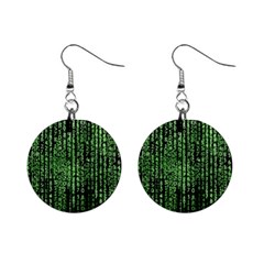 Matrix Mini Button Earrings by nateshop