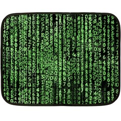 Matrix Fleece Blanket (mini) by nateshop