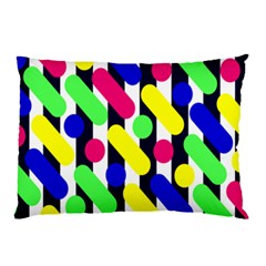 Illustration Geometric Form Circle Line Pattern Pillow Case (two Sides) by Wegoenart