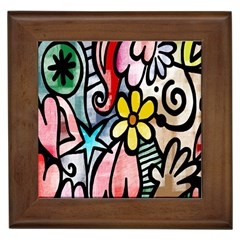 Modern-art Framed Tile by nateshop