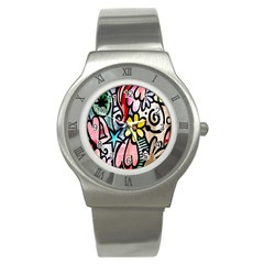 Modern-art Stainless Steel Watch by nateshop