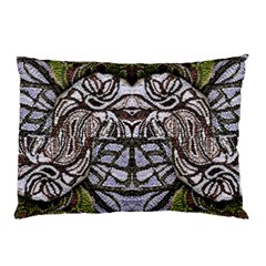 Liberty Inspired Embroidery Iv Pillow Case (two Sides) by kaleidomarblingart