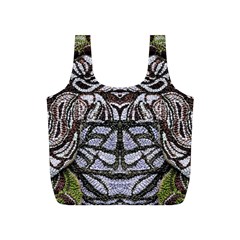 Liberty Inspired Embroidery Iv Full Print Recycle Bag (s) by kaleidomarblingart