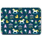 Cute Babies Toys Seamless Pattern Large Doormat  30 x20  Door Mat