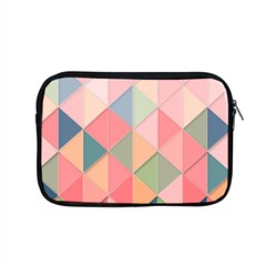 Illustration Pink Background Geometric Triangle Apple Macbook Pro 15  Zipper Case by Wegoenart