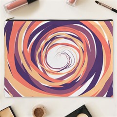 Illustration Colorful Yellow Purple Orange Cosmetic Bag (xxxl) by Wegoenart