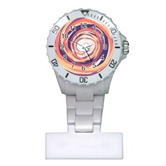 Illustration Colorful Yellow Purple Orange Plastic Nurses Watch by Wegoenart