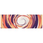 Illustration Colorful Yellow Purple Orange Banner and Sign 9  x 3  Front