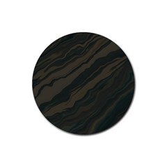 Illustration Background Abstract Wallpaper Pattern Rubber Coaster (round) by Wegoenart