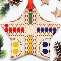 Ludo Game Star Ornament (two Sides) by Wegoenart