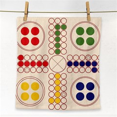 Ludo Game Face Towel by Wegoenart