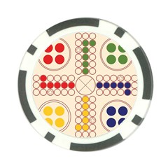 Ludo Game Poker Chip Card Guard (10 Pack) by Wegoenart