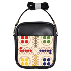 Ludo Game Girls Sling Bag by Wegoenart