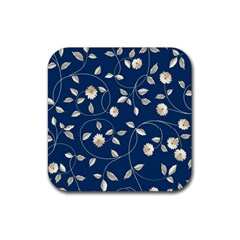 Illustration Pattern Abstract Wallpaper Design Rubber Coaster (square)