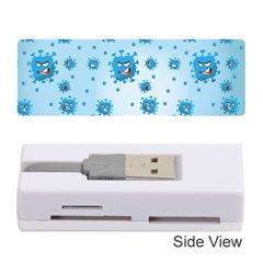 Illustration Virus Pattern Memory Card Reader (stick) by Wegoenart