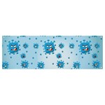 Illustration Virus Pattern Banner and Sign 12  x 4  Front