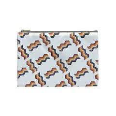 Illustration Abstract-art Diagonal Stripe Stripes Cosmetic Bag (medium)