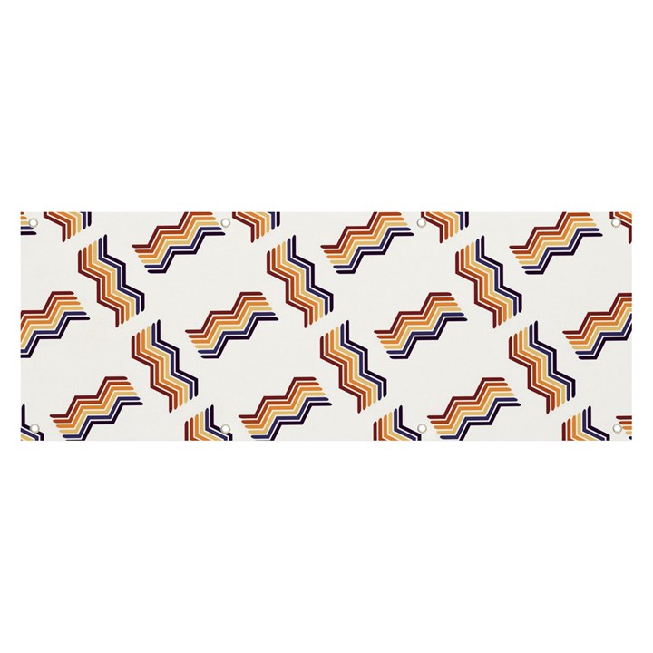 Illustration Abstract-art Diagonal Stripe Stripes Banner and Sign 8  x 3 