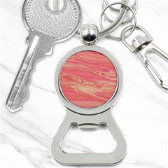 Illustration Graphic Pattern Texrure Pink Maeble Bottle Opener Key Chain by Wegoenart