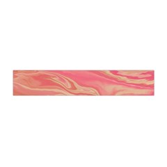 Illustration Graphic Pattern Texrure Pink Maeble Flano Scarf (mini) by Wegoenart