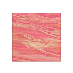 Illustration Graphic Pattern Texrure Pink Maeble Satin Bandana Scarf 22  X 22  by Wegoenart