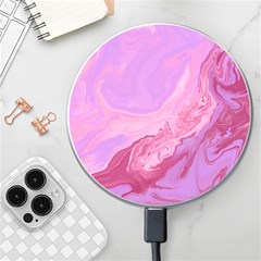 Illustration Art Pink Design Wallpaper Wireless Charger by Wegoenart