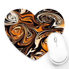 Illustration Abstract Pattern Modern Art Design Fantasy Surreal Heart Mousepads by Wegoenart