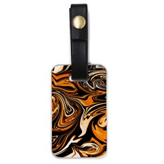 Illustration Abstract Pattern Modern Art Design Fantasy Surreal Luggage Tag (one Side) by Wegoenart