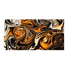 Illustration Abstract Pattern Modern Art Design Fantasy Surreal Satin Wrap 35  X 70 