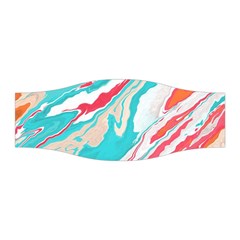 Stone Marble Texturw Pattern Stretchable Headband by Wegoenart