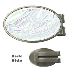 Illustration Marble Texture Marble Painting Money Clips (oval)  by Wegoenart