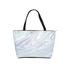 Illustration Marble Texture Marble Painting Classic Shoulder Handbag by Wegoenart