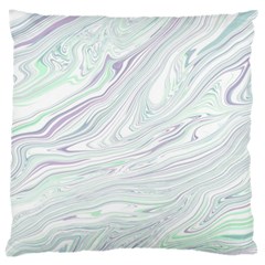 Illustration Marble Texture Marble Painting Large Cushion Case (two Sides) by Wegoenart