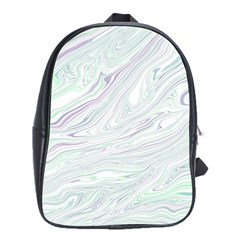 Illustration Marble Texture Marble Painting School Bag (xl) by Wegoenart