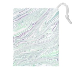 Illustration Marble Texture Marble Painting Drawstring Pouch (4xl) by Wegoenart