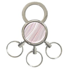 Illustration Marble Texture Marble Painting Stone 3-ring Key Chain by Wegoenart