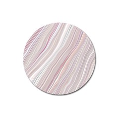 Illustration Marble Texture Marble Painting Stone Magnet 3  (round) by Wegoenart