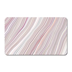 Illustration Marble Texture Marble Painting Stone Magnet (rectangular) by Wegoenart