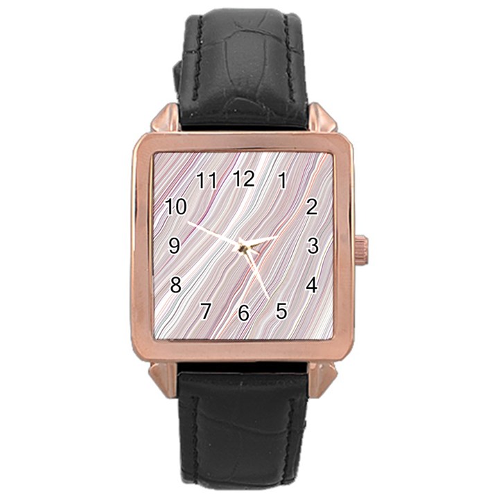 Illustration Marble Texture Marble Painting Stone Rose Gold Leather Watch 