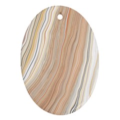 Marble Texture Marble Painting Ornament (oval)