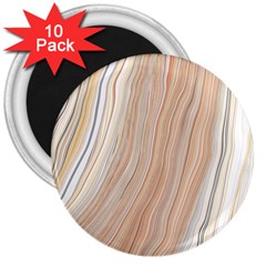 Marble Texture Marble Painting 3  Magnets (10 Pack)  by Wegoenart