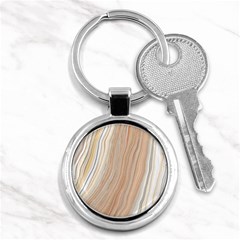 Marble Texture Marble Painting Key Chain (round) by Wegoenart