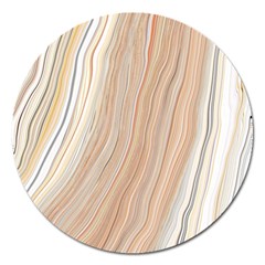 Marble Texture Marble Painting Magnet 5  (round) by Wegoenart