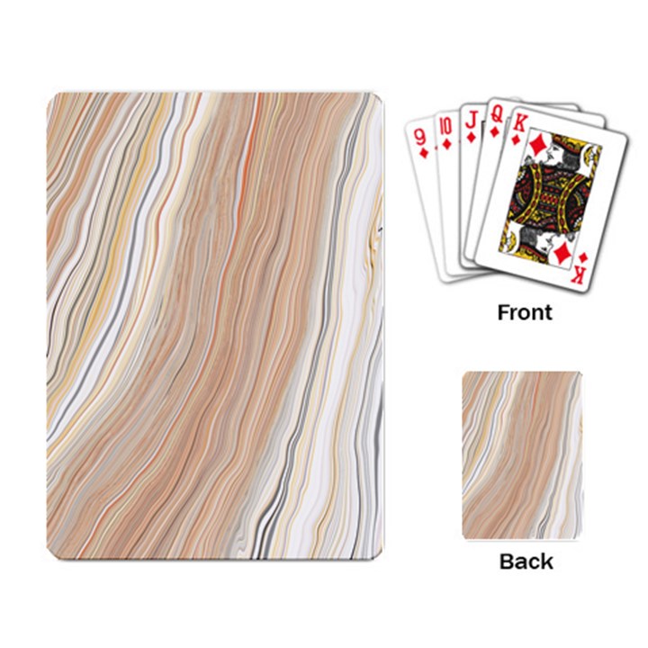 Marble Texture Marble Painting Playing Cards Single Design (Rectangle)