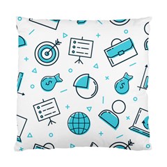 Pattern Business Graphics Seamless Standard Cushion Case (one Side) by Wegoenart