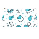 Pattern Business Graphics Seamless Pencil Case Front